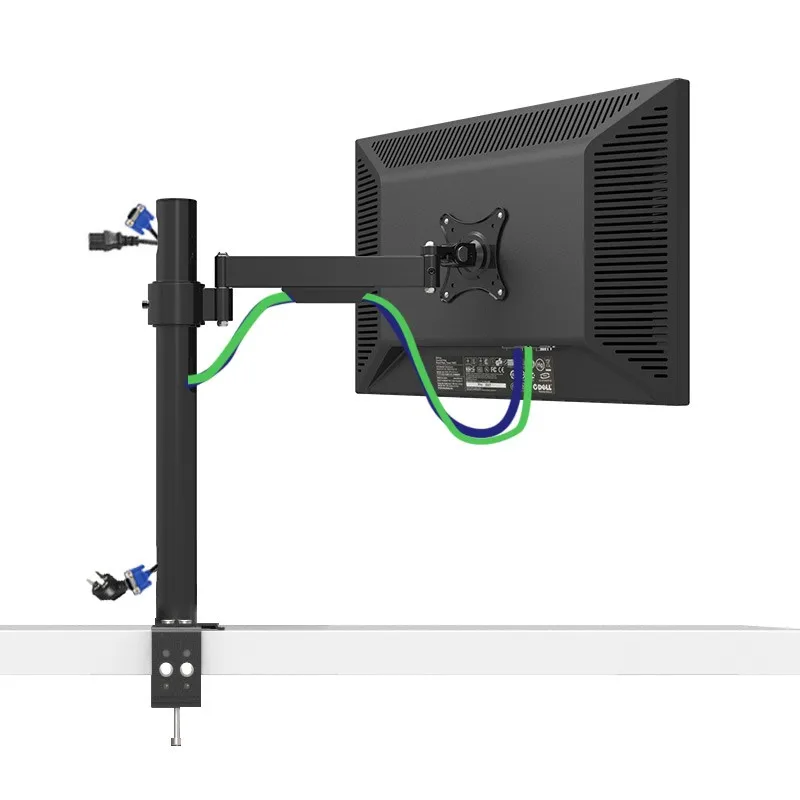 

Desktop Clamping General19"/21"/22"/ 24" LED LCD Computer Monitor Holder with Cable Management