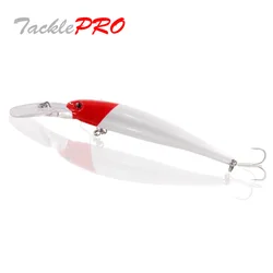 TacklePRO-M64 Minnow Fishing Lure, Hard Plastic Wobbler, Deep Diving Crankbaits, Saltwater Fishing Lure, 9cm, 8.9G, 4m, 1Pc
