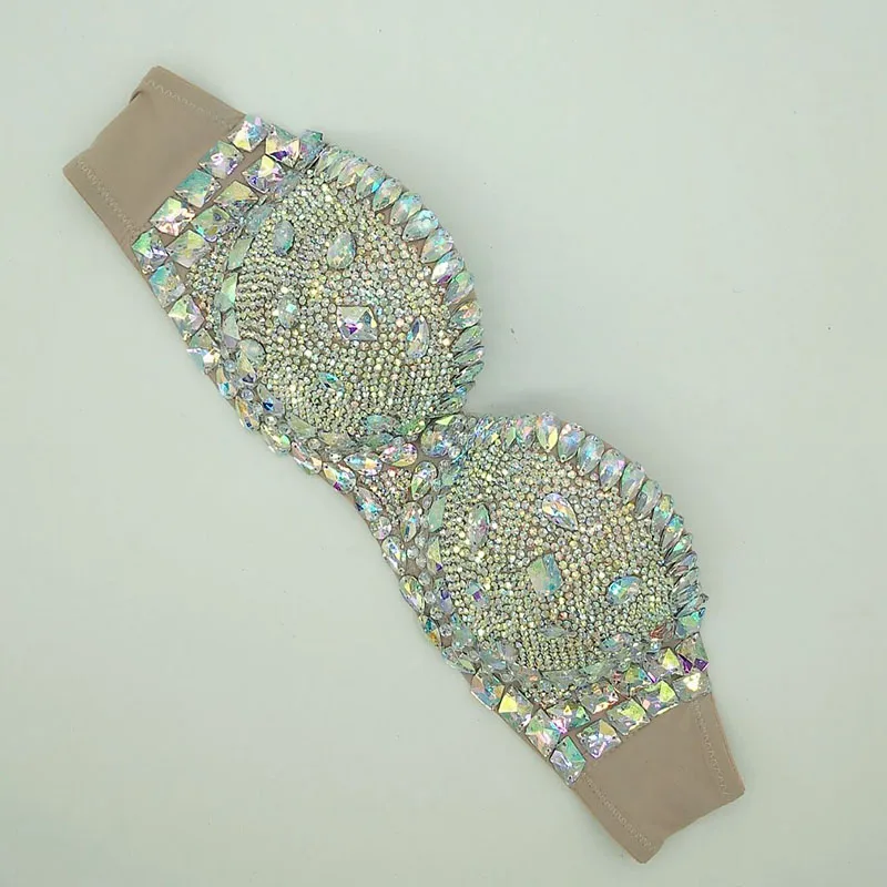2019 venus vacation diamond bikini hot selling Bras Jacket sexy women swimwear rhinestone bling stones swimsuit beachwear
