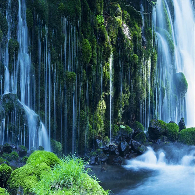 Niestandardowe tapety 3D klasyczny wodospad natura krajobraz malowanie ścian sypialnia salon dekoracja wnętrz 3D fototapeta