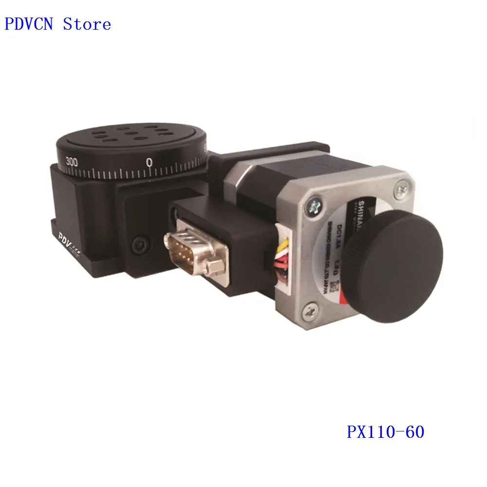 PDV NEW PX110-60 Motorized Rotary  Stage,    Optical Rotating Platform, High Percision Linear   Rotation