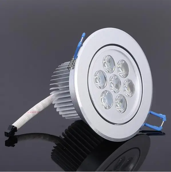 CE RoHS approval dimmable 7W LED down light with CE RoHS approval, 3 years warranty