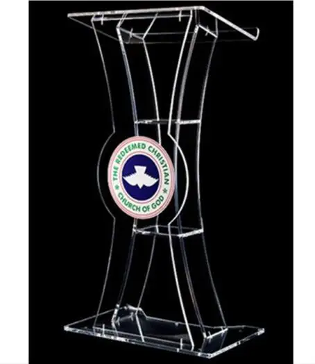 acrylic desktop church lectern church pulpits and lecterns decoration table furniture minister\'s desk plexiglass