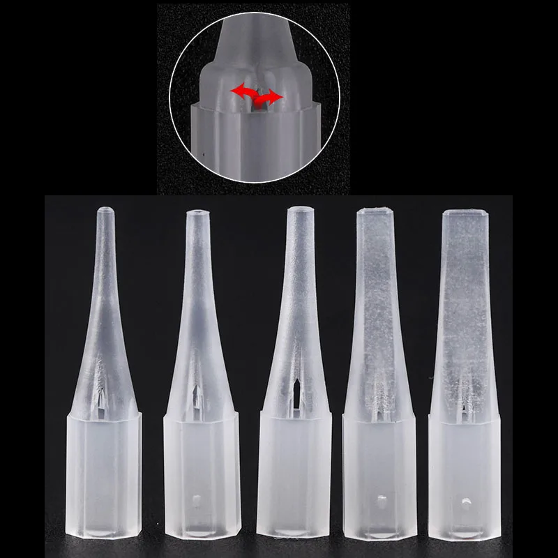

Новая модель 0,4*0,6 см 1r, 2r,3r, 5r 3F/5F/7F колпачок для Dermografo универсальная тату машинка для перманентного макияжа бровей