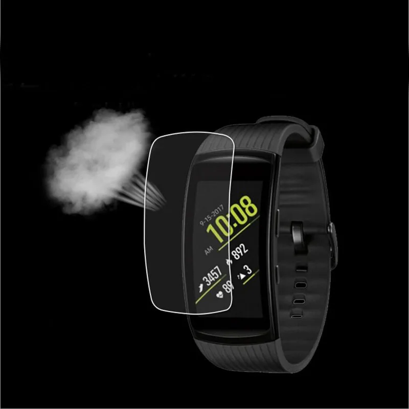 5pcs Anti-scratch Soft TPU Ultra HD Clear Protective Film Guard For Samsung Gear Fit 2 Pro Fit2 Pro Full Screen Protector Cover