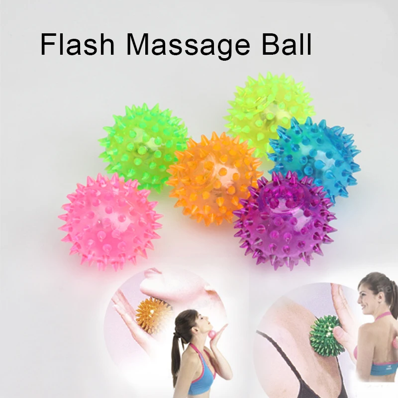Bolas de rebote alto con luz intermitente para niños, juguete sensorial de erizo, envío gratis