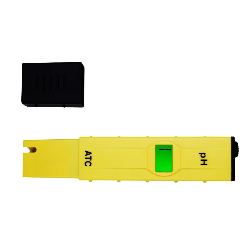 PH Meter Penguji Kualitas Air 0.01 PH Rentang Pengukuran Presisi Tinggi 0.00-14.00 dengan Bubuk Penyangga untuk Kolam Akuarium Hidroponik
