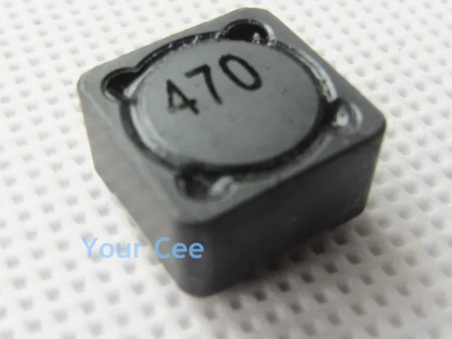 10 Pz Induttori Schermati Induttori Di Potenza SMD CD127 470uH - Foto 9