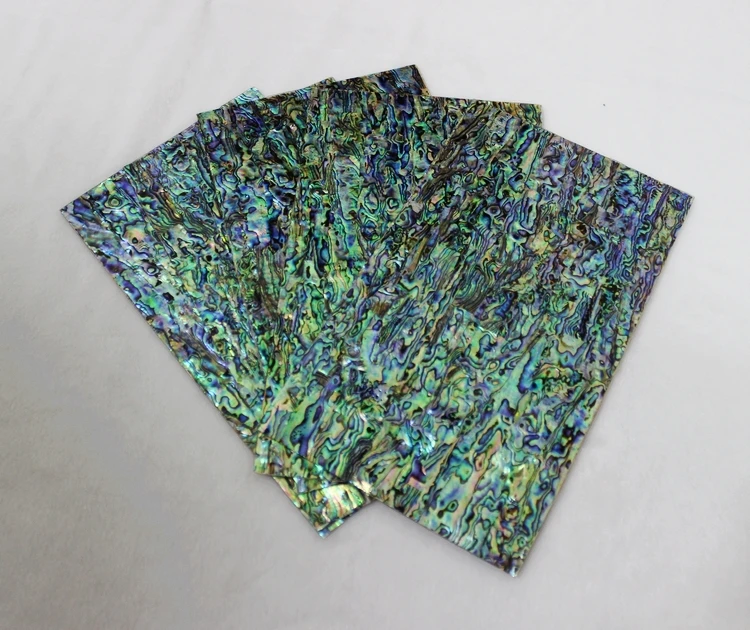 140*240mm 0.8mm thick top grade abalone shell paua shell laminate sheets shell paper furniture inlay guitar accessories