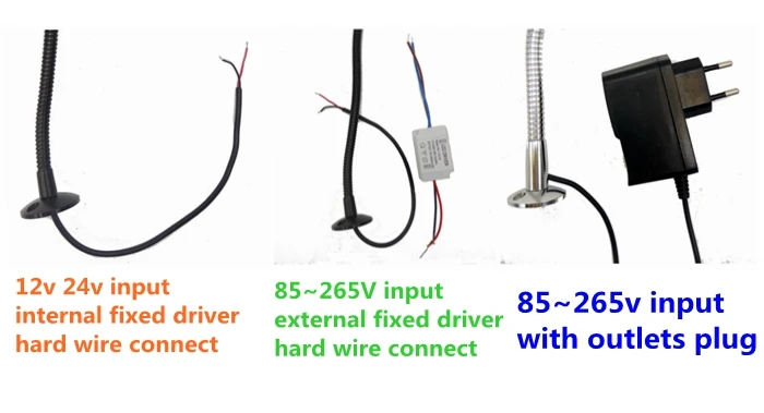 AC85-265V/12V/24V 3W Led Industrial Table Lamp