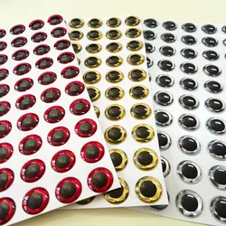 MIX three color 2023new fishing 3d lure eyes CHOOSE YOUR SIZE quatity:600pcs/lot