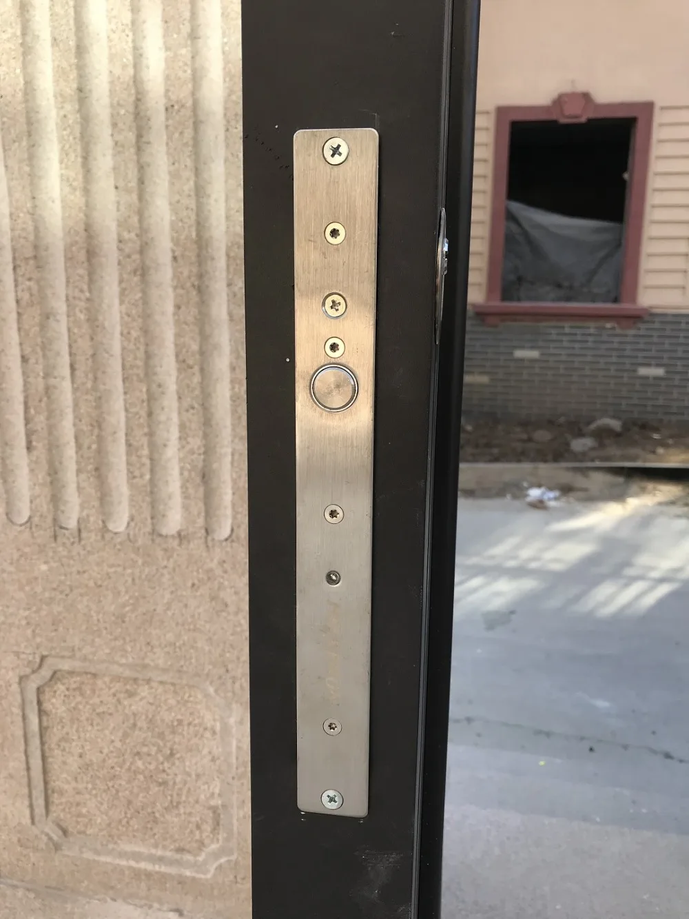 Parafuso elétrico de segurança com cilindro