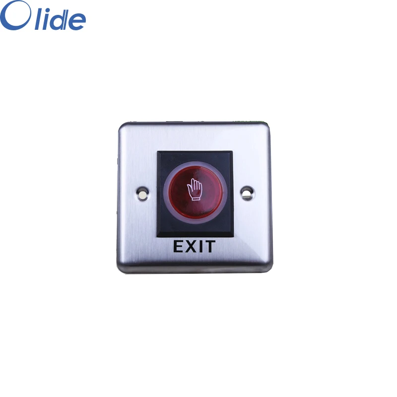 

Olide Automatic Door Touchless Sensor Switch, Hardwired Stainless Steel Hand Sensor