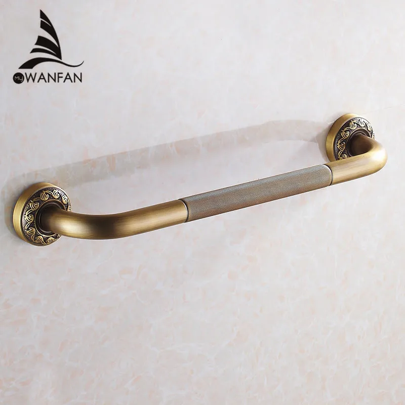 

Grab Bars Antique Brass Wall Mounted 52 cm Bathroom Safety Handles Shower Grab Bar Bathtub Handrail Home Assist Bar Grab 3721F