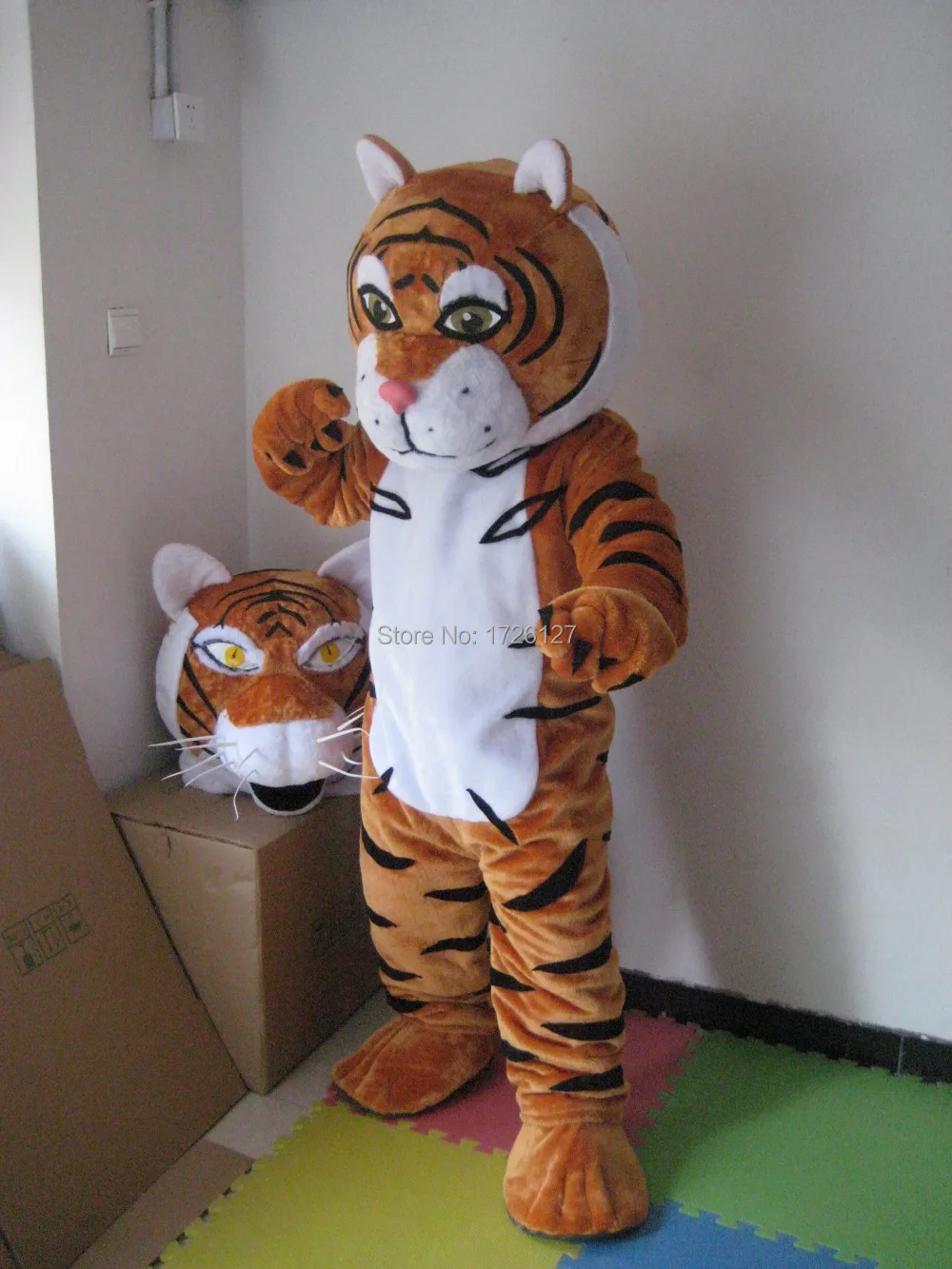 mascot cute tiger mascot cat costume custom fancy costume anime cosplay kits mascotte fancy dress carnival costume