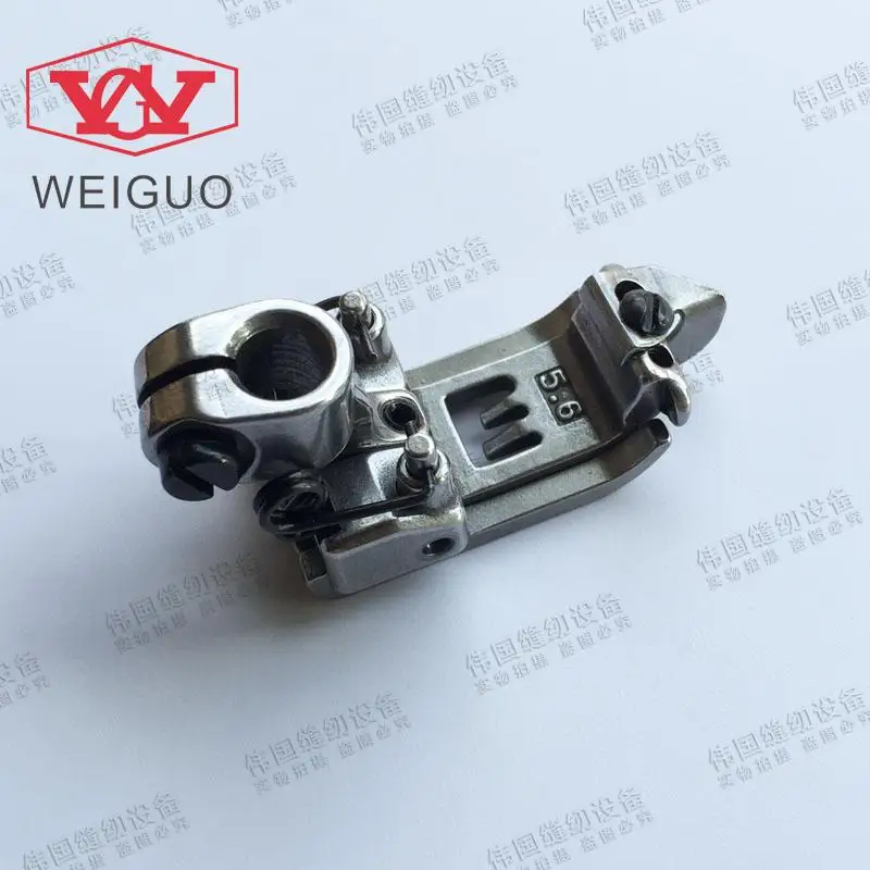 FW777 straight cylinder type three pin five wire stretch sewing machine needle board 3x5.6 presser foot FD356 star presser foot