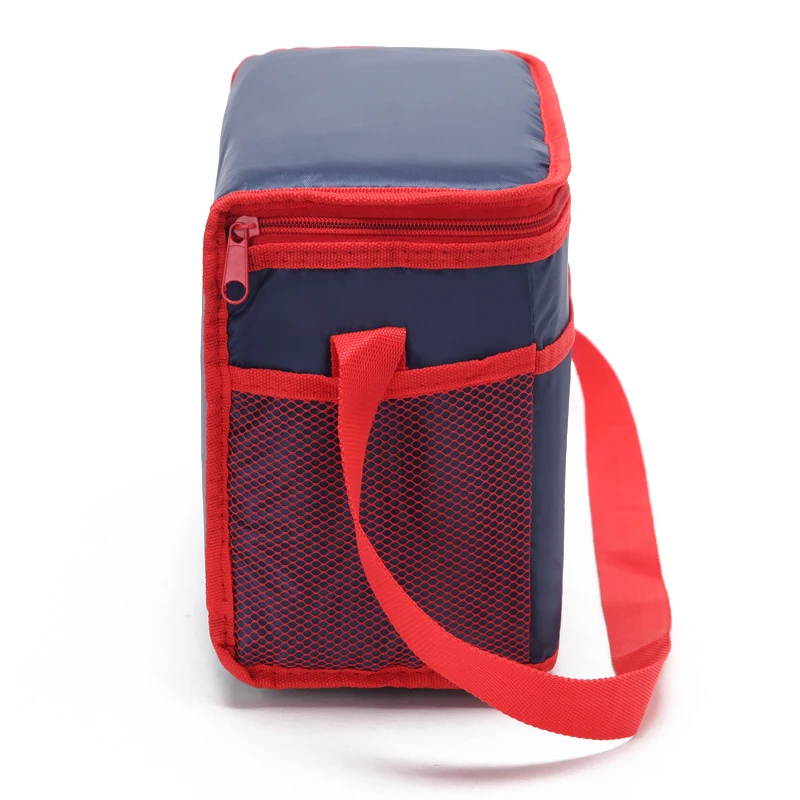 8L cooler bag insulated thermal picnic lunch box can holder ice pack thermo insulation shoulder bag cool meal drinks carrier bag