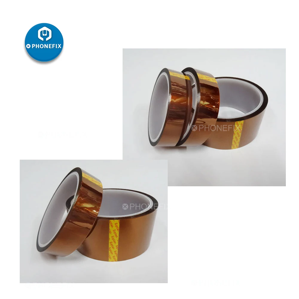 High Temperature Tape BGA Repair Thermal Insulation Tape Polyimide Adhesive Tape for Mobile Phone Motherboard Protection