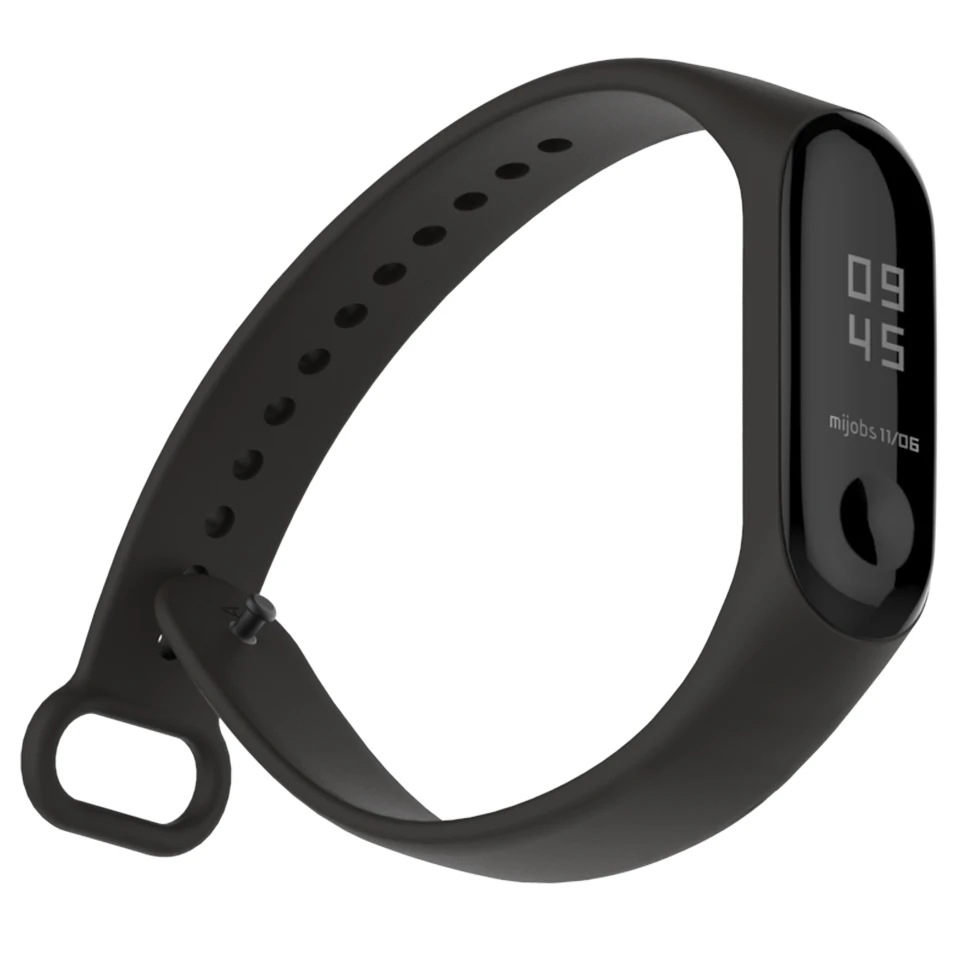 Silicone Wrist Strap for Mi Band 4 Correa Band Smart Watch Accessories for Xiaomi mi Band 3 Bracelet Wristband Miband 3 Strap