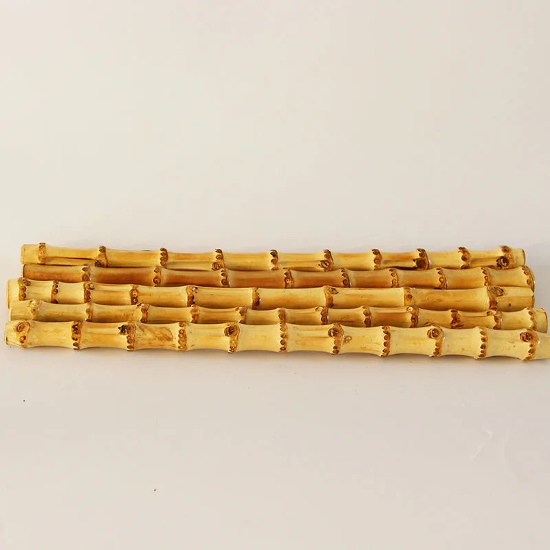 4 pcs Lot 33 cm Two Color Straight Cane Ratten Bamboo Purse Handle Bag Frame Purse Hanger DIY Handbag Accessories Bamboo Handle