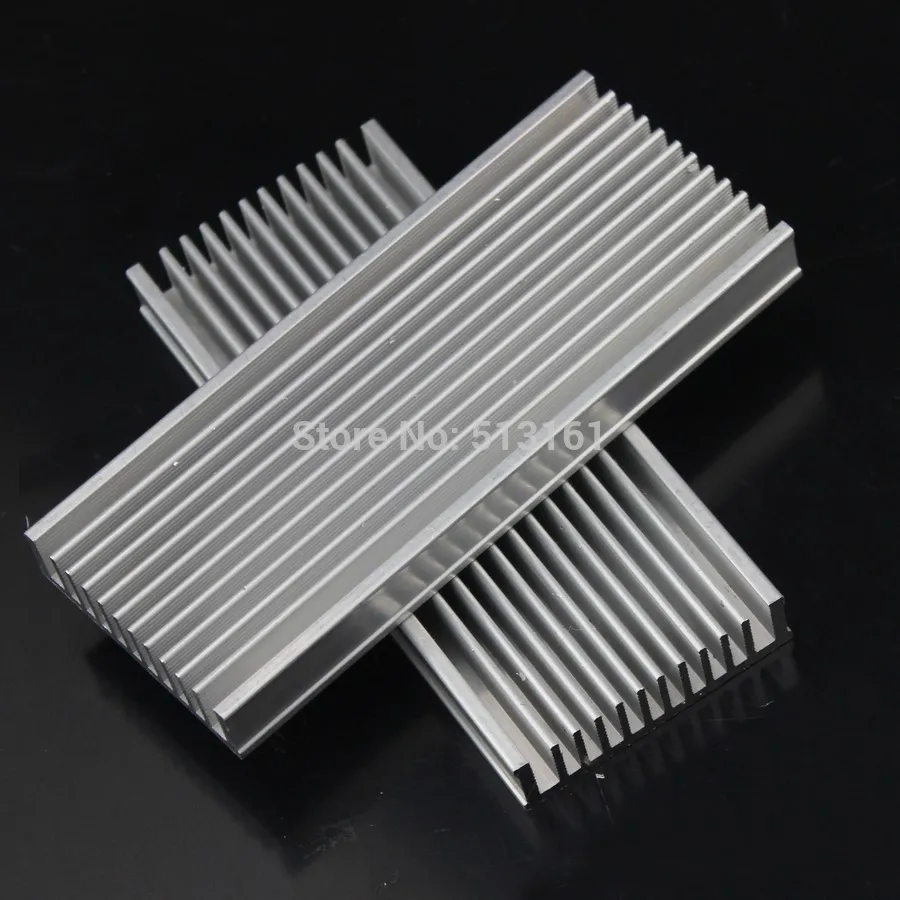 Gdstime 알루미늄 방열판 냉각 라디에이터, 전자 CPU 쿨러, 120mm x 50mm x 12mm