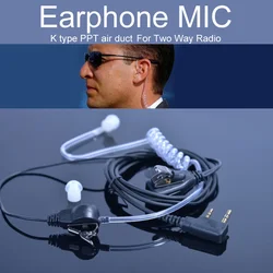 Earpiece Headset Mic for Baofeng UV-5r BF-888s UV-82 GT-3TP GT-3 Kenwood TK3107 Walkie Talkie Two Way Radio Accessories