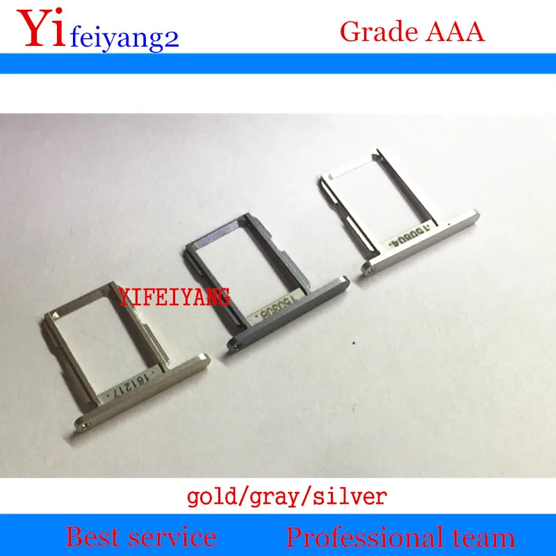 10Pcs OEM Sim Tray Holder Double / Single SIM Card Tray Slot Holder For Samsung Galaxy s6 /s6 edge fast shipping