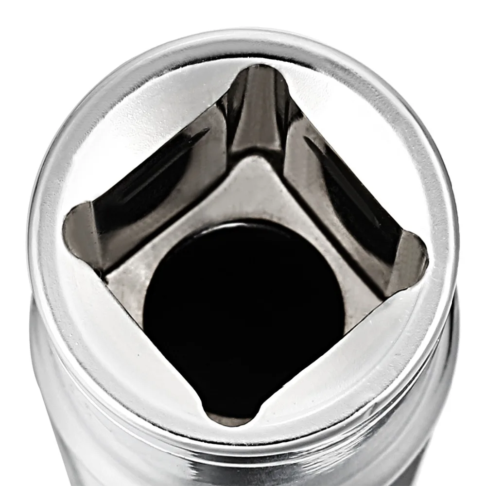 Imagem -05 - Uxcell Peças 6.35 Mm1 Polegada Drive Soquete Profundo de Pontos 10 mm Cr-v para Faça Você Mesmo Reparação Automotiva
