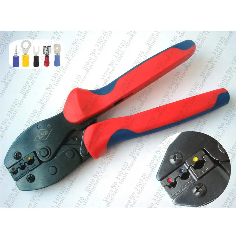 LY-30J Crimping Tools For 22-10 AWG,0.5-6.0mm2 of Insulated Terminals & Connectors