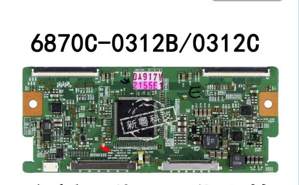 Placa lógica de T-CON, 6870C-0312B, 6870C-0312C, 32/37/47, FHD120Hz