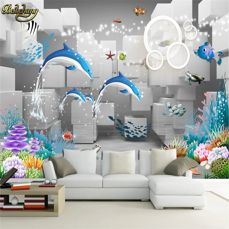 

beibehang Custom photo wallpaper Cartoon castle TV background 3d mural wallpaper for living room wall papers home papier peint