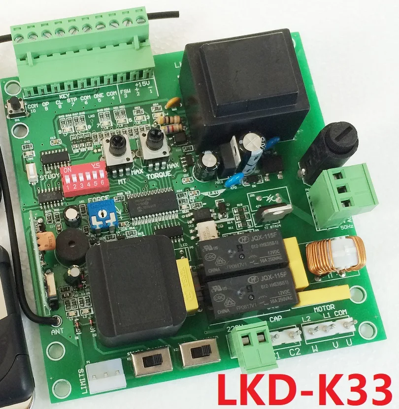 شحن مجاني PYM-200E PYM-200F ST10N NT35N SL-ST10N SW-NT35N LKD-K3 LKD-K33 تحكم لوحة للقيادة محرك بوابة الشريحة