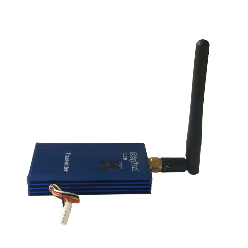 High Quality 2.4GHz 1000mW CCTV Wireless Video Transmitter, 2.4G FPV Drones and UAV Transceiver, 12 Channels Video Image Sender