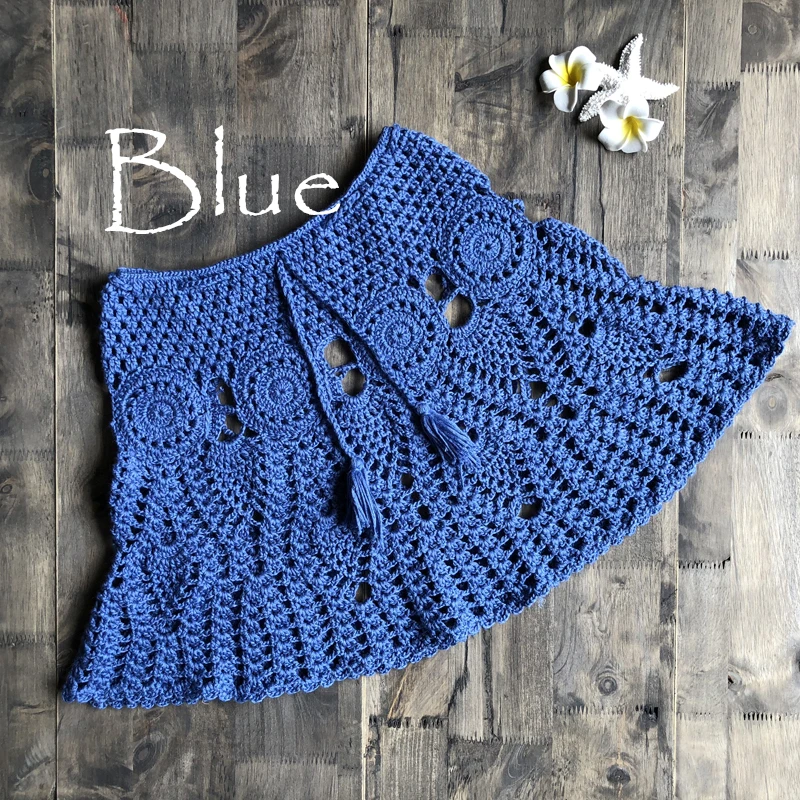 Nuovo Sexy Del Crochet Della Nappa Pannello Esterno Della Spiaggia di Cotone Costume Da Bagno Fuso Pannello Esterno Casual Spiaggia Corsa E Jogging