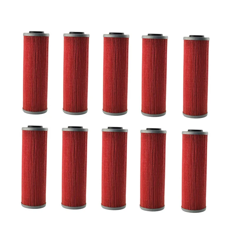 AHL 10pc High Performance Powersports Cartridge Oil Filter for 1290 1090 1190 990 950 RC8R