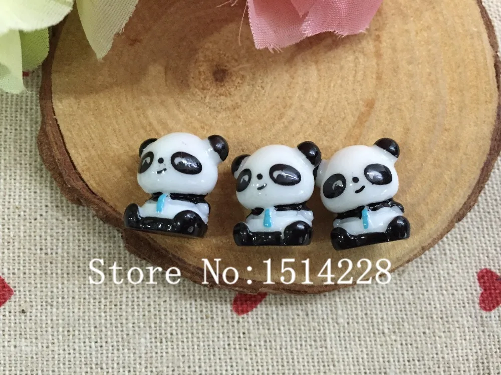 Mina Free shipping!Resin 3D cute  panda. Resin solid micro landscape product for home decoration .resin crafts.