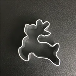 Christmas deer shape aluminium alloy cookies mold Cookie Cutter Biscuit Pastry tools