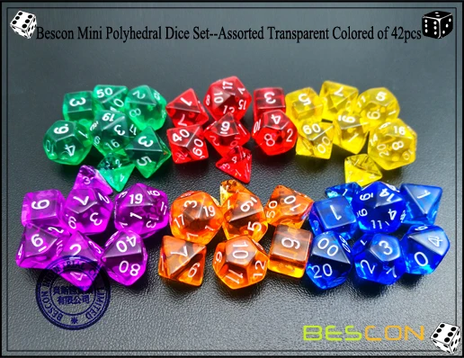 Bescon Moonstone Dados D6 De 12 Mm – Bloque De 36 Dados Semitransparentes Con Brillo Azul, Efecto Piedra Lunar, Ideal Para Juegos De Mesa Y Rol