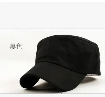 50pcs/lot woman man casual solid cotton baseball cap unisex summer sun cap female solid cap