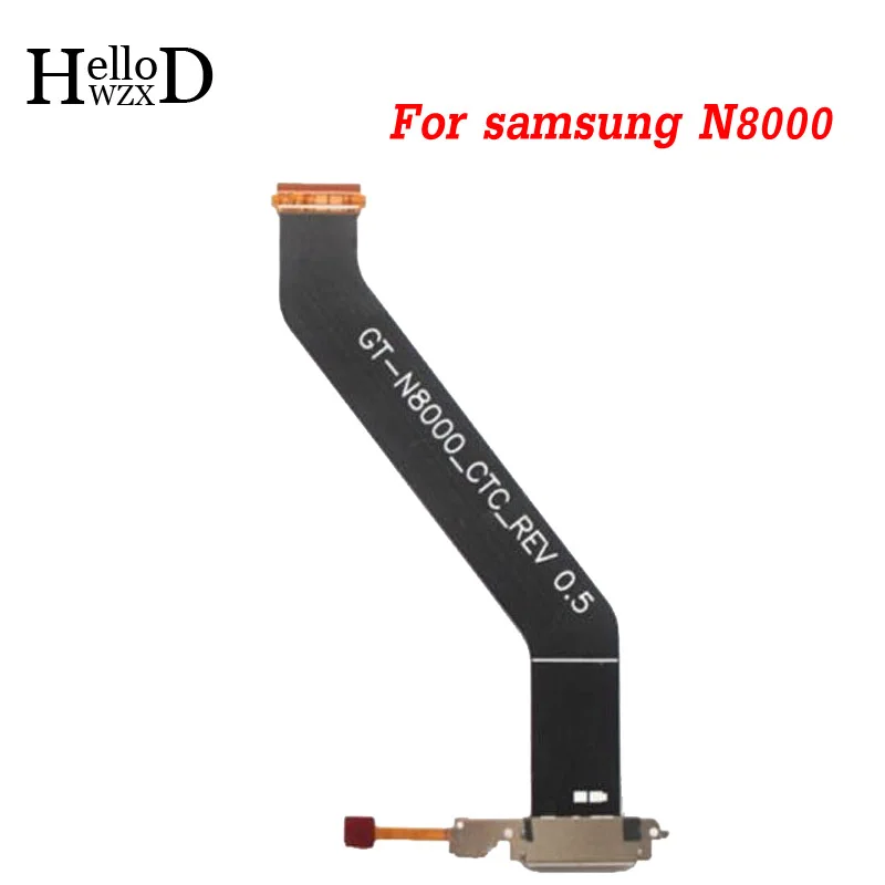 Factoy Price Top Quality Charger Port USB Charging Dock Connector Flex Cable For Samsung Galaxy Note 10.1 GT-N8000 N8010