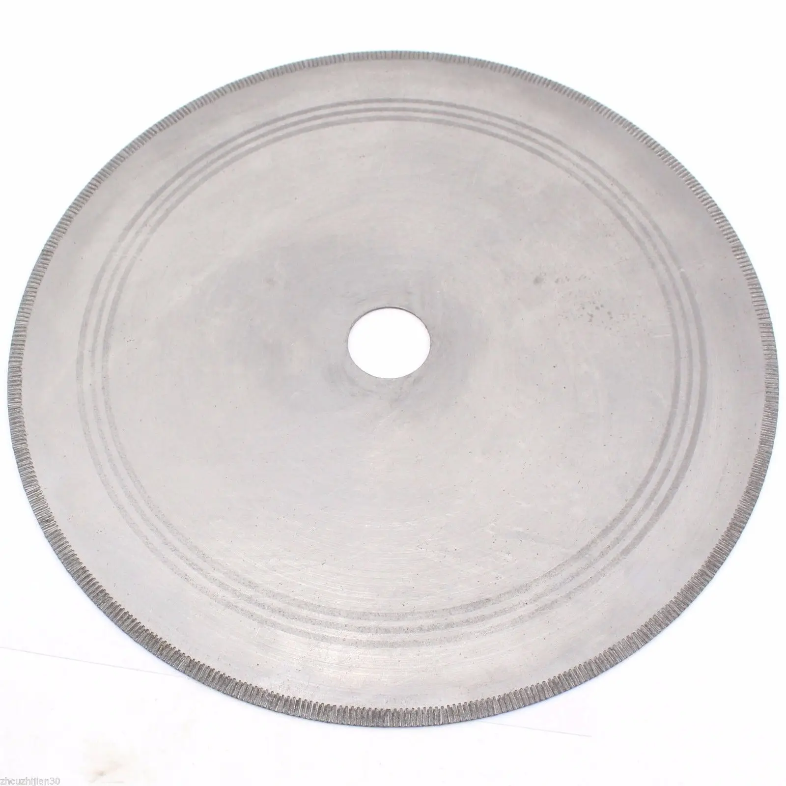 14" Lapidary Diamond Saw Blade Notched Rim Rock Slab Arbor W bushing 3/4" 5/8" ILOVETOOL