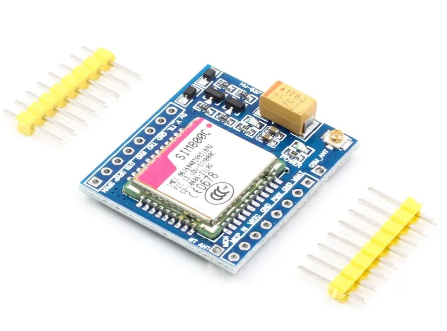 SIM800C GSM GPRS Module 5V/3.3V TTL Development Board IPEX With Bluetooth And TTS STM32 C51