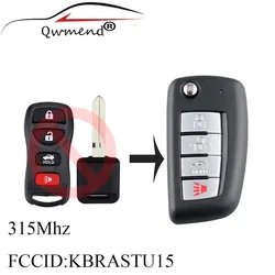 CWTWB1U733 ulepszony inteligentny zdalny kluczyk do samochodu Nissan Armada Frontier i Infiniti FX35 FX45 2003-2008 315MHz ID46 Chip KBRASTU15