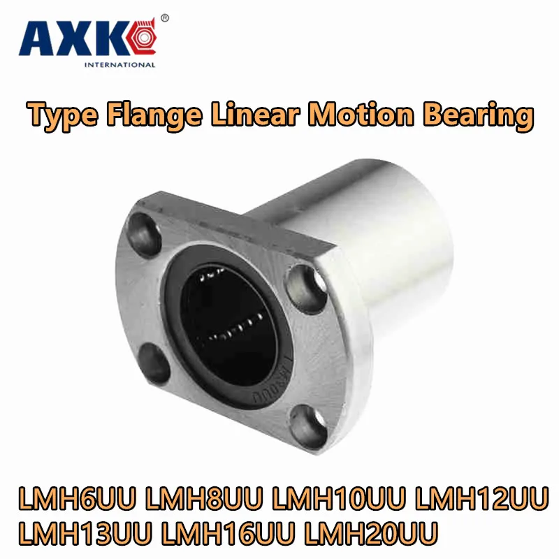 Linear Motion Bearing Bushing Ball Flange Type CNC Parts 2025 LMH6UU LMH8UU LMH10UU LMH12UU LMH13UU LMH16UU LMH20UU