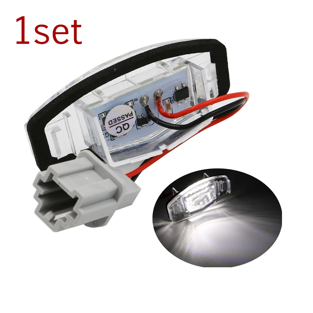 YSY 1set Super Bright Ultra White 18SMD LED License Plate Light Lamp for TOYOTA Civic/Legend/Accord