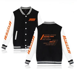 KPOP ATEEZ Album Hongjoong Seonghwa Yeosang San Mingi Wooyoung zip-up Baseball Uniform Fleece jacket Women Men Hoodie Sweatshirt