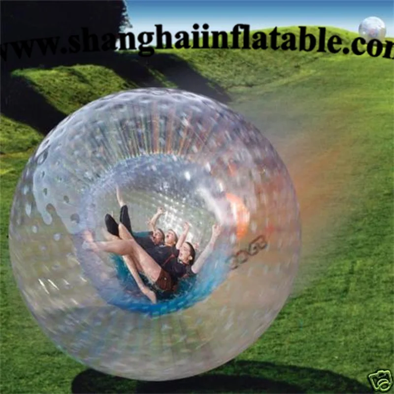 PVC or TPU material inflatable human hamster ball zorb ball  for adults