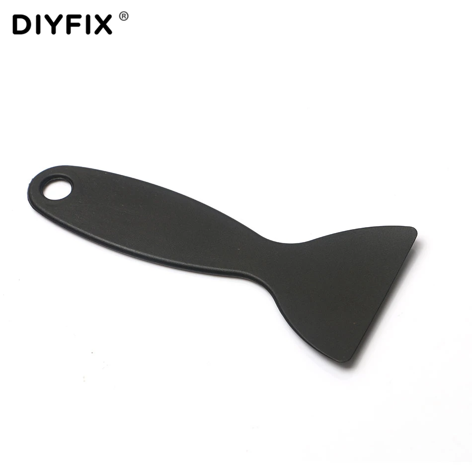 DIYFIX skrobak z tworzywa sztucznego narzędzie do iPhone'a Samsung przenośny modem Huawei ochraniacz ekranu telefonu z ekranem dotykowym Film zainstalować narzędzie do wklejania ściągaczki