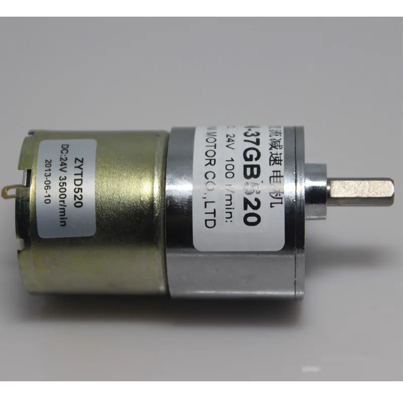 

Free Shipping 24V 37GB520 Micro DC motor Reel motor terminal currency-counting 5 10 20 30 40 50 60 100 150 200 300 400 500rpm