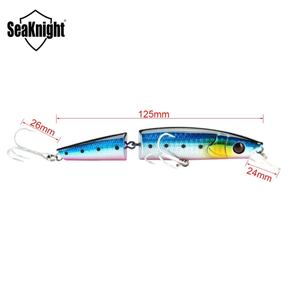 SeaKnight Minnow SK041 – Señuelo articulado flotante 125mm - imagen 5